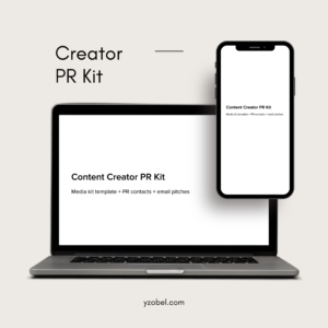 Content Creator PR Kit